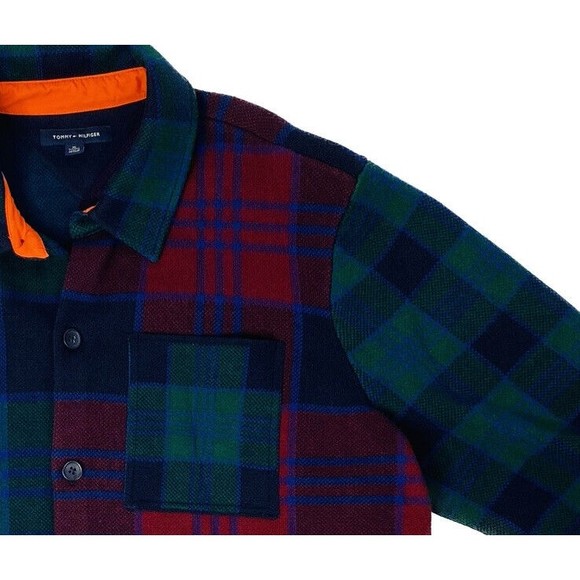 Tommy Hilfiger Mens Sz XL Shacket - Picture 3 of 11